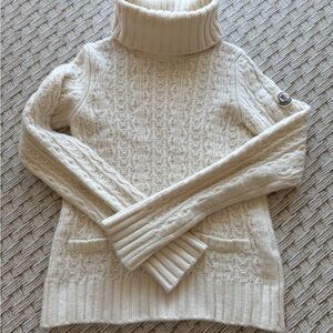 Moncler cream turtleneck Sweater m/l